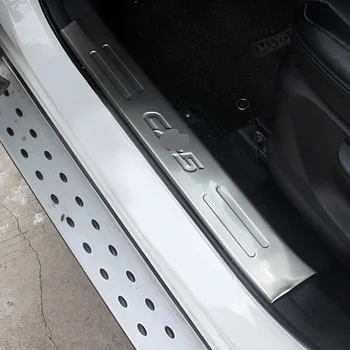 Auto Tarvikud Sobib Mazda CX-5 CX5 2012 2013 2016 Roostevabast Terasest Ukse Lävepakk Lohistama Plaat Teretulnud Pedaali Läve