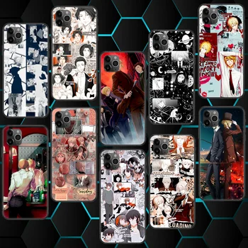 Anime MORIARTY PATRIOT Iphone 4 4s, 5 5S SE 5C 6 6S 7 8 Plus 11 12 Mini Pro Max X XS XR 2020 Telefoni Juhul must Veekindel