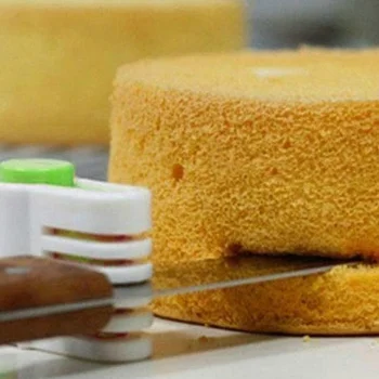 Kodu Kaasaskantav Pack 5 Kihti Reguleeritav Kook Slicer Leib Lõikur Kinniti Juhend Kook Lõikur Leveler Slicer Lõikamine Kinniti Tööriist