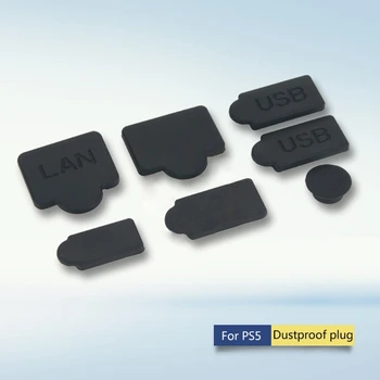 Eest PS5 Silikoon Tolmukindel Pistikud Komplekt USB Tolmukindel Kate Tolmu Pistikud Playstation 5 Mängu Konsool Tarvikud