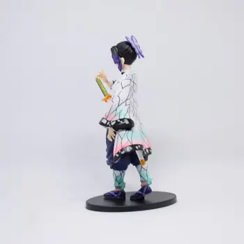 14cm Anime Demon Slayer Joonis seisuasendi Kochou Shinobu Figuriin Kimetsu No Yaiba PVC Tegevuse Näitajad Mudel Mänguasjad