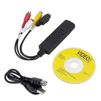 ALLOYSEED USB 2.0 Video, Audio Capture Kaardi Converter 4 Channel TV, VHS DVD-Digital Konverteri Adapter For Windows 2000, XP, Vista