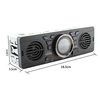 AOVEISE 12V auto FM-USB-SD-AUX-IN audio stereo AV252 raadio sisseehitatud kõlarid 2 Bluetooth handfree aastal kriips MP3 mängija