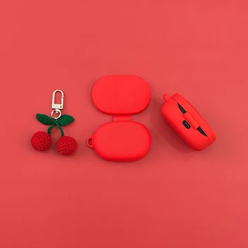 Armas Maasikas Traadita Kõrvaklappide Puhul Xiaomi Redmi Airdots Bluetooth Kõrvaklappide Kuulu Vedel Peakomplekt Juhul