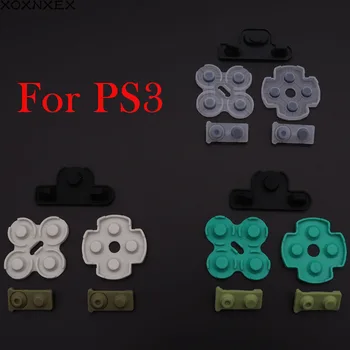 Sony PS3 PlayStation 3 DualShock Töötleja Pehmest Kummist Asendamine Silikoon Juhtiv Liim Nuppu Padi klaviatuur