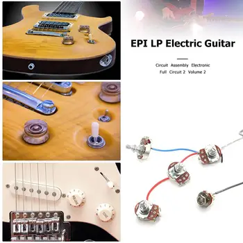 1 Komplekt EPI LP Electric Guitar Pikap Juhtmestiku jaoks EPI SG LP Dot Keevitatud