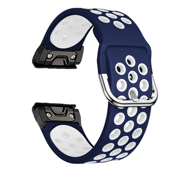 Silikoon Watch Band Rihma Garmin Fenix 5 6 5X 6X Quick Fit Rihma Garmin Fenix 3 3HR 5X 5 Pluss 6 Pro Eelkäija 945 935