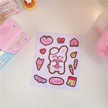 3tk/palju korea cartoon armas candy kanna kleebist, DIY külalisteraamatusse junk mobiiltelefoni kaunistamiseks materjali, kirjatarbed kleebised