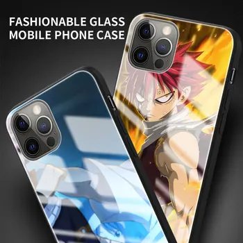 Klaasist Kate Apple iPhone Mini 12 11 Pro 7 Pluss XR X Xs Max 8 6 6S Karastatud Funda Telefoni Juhul Sac Muinasjuttude Anime