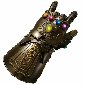 Avenger 1:1 Replica Thanos Infinity Kadalipp Metallist Kantavad Kinnas Koos Led Valgus Kuju Laekuva Mudel Mänguasi Cosplay Rekvisiitide
