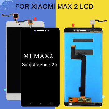 Catteny 6.44 Tolline Ekraan Xiaomi Max 2 LCD Puuteekraani Digitizer Assamblee Asendamine Osad Raam, 1TK