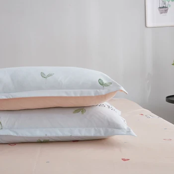 Kaasaegne Prindi Bedding Set Home Bed Pestud Puuvillane Ühe Topelt Kuninganna Kuningas Tekk Katab Bedclothes tekikott Komplekt Padjapüür