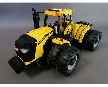 Legoins tehnoloogia ehitusplokk, kes-30383 challenger mt965e 8 kaugjuhtimispuldi traktori engineering sõiduki assamblee mänguasi poiss kingitus
