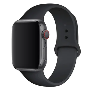 Trükkimine Silikoonist rihm apple watch band 44mm 42mm iwatch käevõru pulseira apple vaadata 40mm 38mm Serie 5 6 SE 4 correa