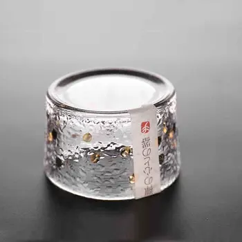 50-70ml Jaapani Käsitsi valmistatud Klaasist Tee Kruus Soojuse-vastupidavad Õlle Kohvi Tassi Paksenema Sulin Kongfu Tee Tassi, Klaasist Drinkware