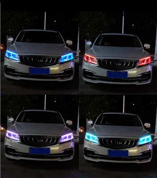 2tk Auto LED PÄEVATULED Lamp Ribad Auto päevasõidutuli 12V suunatule Paindlik Veekindel Pehme Toru Suunata Valgus Ribad