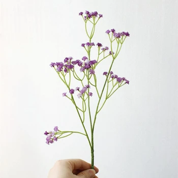1tk Gypsophila Õie Lill Võltsitud Silk Pulmas Kimp Home Decor tehislilled DIY Lille Kimbud Plastikust Lilled