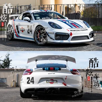 Auto kleepsud Porsche 911 GT4 keha välimus isikliku kohandatud mood racing decal film