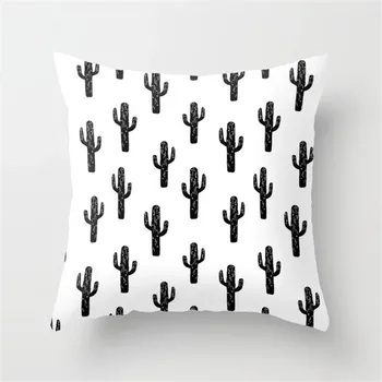 Kaart Cactus Abstraktse Maali Visata padjapüür padjakatted on Kodus Diivan Tool Dekoratiivsed Padjapüürid