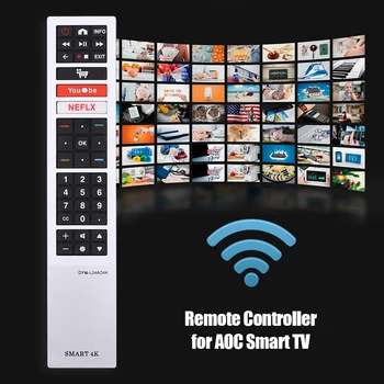 2021 Uus puldiga Kontroller Asendamine Smart TV Kaugjuhtimispult Traadita Lüliti Universaalne Kontroller AOC