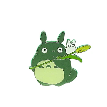 Armas Roheline Totoro Emailiga Sõle Jaapani Hayao Miyazaki Anime Multikas Badge)