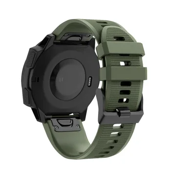 Silikoon Quick Release Watchband Rihma Garmin Fenix 6X 5X Pluss 5 5 Pluss 5S 6S Pluss 3HR Vaadata Easyfit Randme Bänd Rihm Vaadata