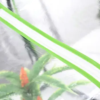 Mini Taimed kaitsekaas Arch Kasvuhoone Kate Veekindel Isolatsioon Kasvavad Maja Läbipaistev PVC Kate (ilma Raud Stand)
