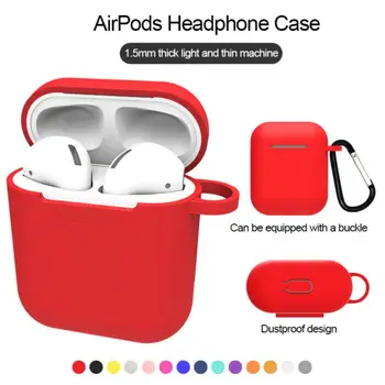 Mini Pehmest Silikoonist Puhul Apple Airpods 1/2 Põrutuskindel Kate Apple AirPods 2/1 Kõrvaklapid Juhtudel Õhu Kaunad Protector Juhul