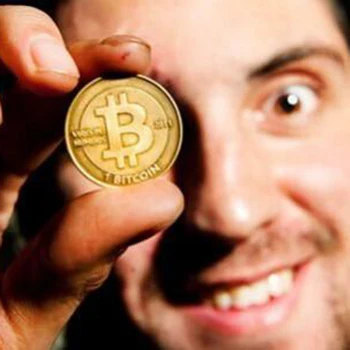 40mm Loominguline Suveniiride kullatud Bitcoin Mündi Laekuva Suurepärane Kingitus Natuke Mündi ja Kunsti Kogumine Füüsilise Kulla mälestusmünte