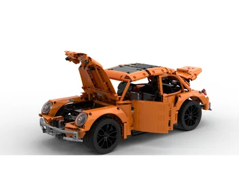 UUS 2021 Beetle tehnoloogia ehitusplokk, kes-34945 super sport auto, väike auto kokkupanek mänguasja staatilise ekraan poisi sünnipäeva kingitus