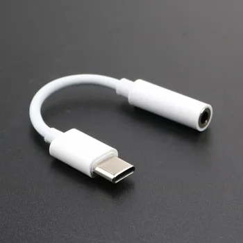 USB-C C-Tüüpi isane-3,5 mm Emane Jack Headphone Cable Audio Aux Kaabli Adapter Xiaomi Huawei Samsang Andorid Smart Telefon