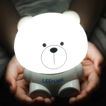 Loominguline karu laadimine USB plaksutamine lambi LED värvi muuta dekompressiooni värvikas öö lightA542
