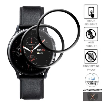 Ekraani Kaitsekile Samsung galaxy Vaadata Aktiivne 2 40mm 44mm Läbipaistev Pehme HD 3D Film Klaas smart watch veekindel Kaitsjad