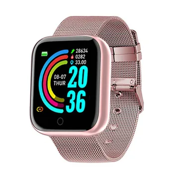 Roosa Naiste 2021 Uus pulsikell Smart Watch Meeste Une Tervise Sport Tracker Naiste Smartwatch android ja ios