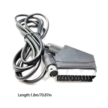 1,8 m RGB Scart Plii kaabel sega -Mega Drive 2 -Genesis MD2 RGB AV Arm