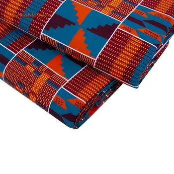 VeritableWax 2021 Disain Aafrika Puuvillasest Riidest heledad Naiste Pool Kleit Õmblusmasinad Materjali Realwax 6 Meetrit/Palju Riiet 24FS1405