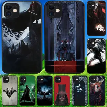 LJHYDFCNB Must Pehme Vampiir Dracula Telefon Case For Iphone 6 6s 7 8 Plus XR X XS 11 12 Pro Mini Max