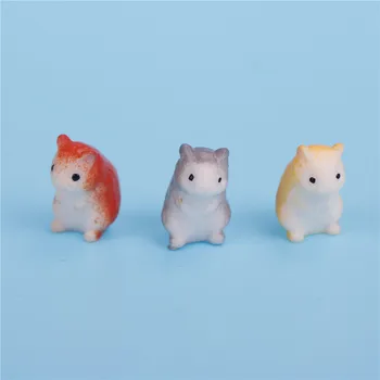1TK DIY Vaik Hamster Loomade Micro Gnome Kääbus Haldjas Aias Terrarium Teenetemärgi Käsitöö Ehteid