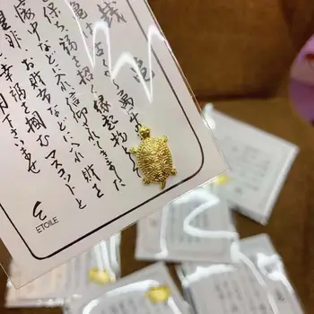 Jaapani Raha Kilpkonn, Asakusa Tempel, Väike Kuldne Kilpkonn Valve Siiralt Õnne, Raha, Kodu Sisustamiseks Õnnelik Kingitus