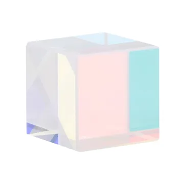 Prisma Kuus Külgedega Ere Valgus Ühendada Cube Prisma Vitraaži Tala Jagamine Prisma Optilised Eksperiment Vahend