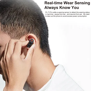 Eest FIIL T1Pro Müra tühistamine Bluetooth-Earbuds Traadita Kõrvaklapid, In-Ear Kõrvaklapid Peakomplekti Tarvikud Tilk Laevandus