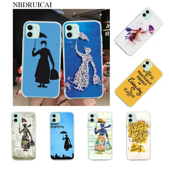 NBDRUICAI Mary Poppins Luksus Unikaalne Disain Telefoni Kate iPhone 11 pro XS MAX 8 7 6 6S Pluss X 5S SE XR kate