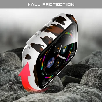 Värvilisi Silikoon Watch Juhul Värvitud Silikoonist Rihm Apple Kella 6-SE / 42MM 5/4 44MM Tarvikud Iwatch 3/2/1 38MM 40MM