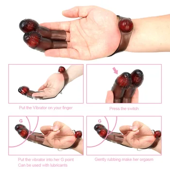 Kliitori Stimulaator Vibreeriv Massager Vagiina Stimuleerimine Mini Sõrme Vibraator G-spot 10 Režiimid Täiskasvanud Sugu Mänguasjad, Naiste