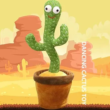 Cactus Teenetemärgi Elektrooniline Tantsu Cactus Laulu Ja Tantsu -, Plüüš-Armas Tantsu Cactus Varajase Muusika Mänguasi Lastele