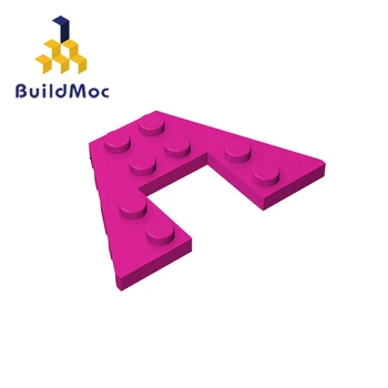 BuildMOC 47407 Kiilu Plaat 4 x 6 ehitusplokid Osad DIY LOGO Haridus Loominguline kingitus Mänguasjad