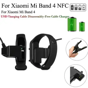 Kaasaskantav USB Laadimise Dock Cable Juhe, Laadija Adapter Asendaja Xiaomi Mi Band 4 Smart Tarvikud Käevõru Mi Band 4
