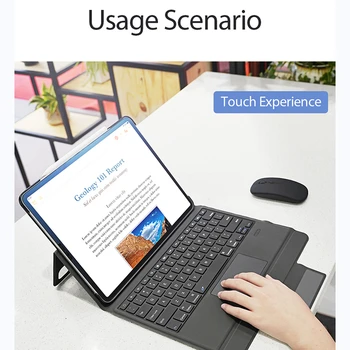 Touchpad Keyboard Case for Ipad Õhu 4 2020. Aasta Õhk 3 2 1 9.7 korpus ja Klaviatuur Ipad Pro 10.5 11 12.9 2020 10.2 8. 7. Mini 4 5