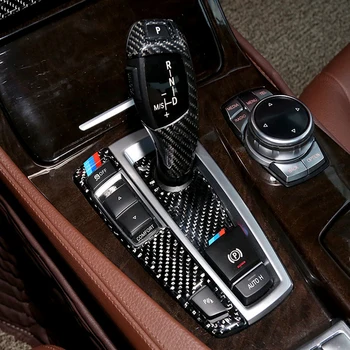 BMW 5 ja 7 Seeria 5GT X3 X4 F01 F07 F10 F25 F26 Auto Tarvikud Kontrolli käiguvahetuse paneel dekoratiivsed ribad kate sisekujundus Kleebised