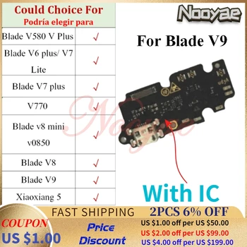 Näiteks ZTE Blade V580 V6 V7 V Plus V770 V8 V9 Mini Lite Dokk USB Laadija Laadimise Port Plug Flex Kaabel Juhatus